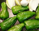 ピーマン肉詰めの赤だし味噌煮作り方3写真