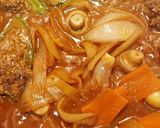ピーマン肉詰めの赤だし味噌煮作り方5写真