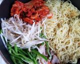 豚キムチ焼きそば作り方6写真