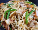 豚キムチ焼きそば作り方8写真