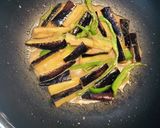 和食の後もう1品ピーマンナス炒め●油みそ作り方4写真