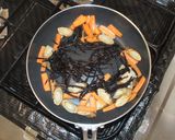 豆腐と長ひじきのちょっとソース風味作り方4写真