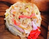 意外に野菜たっぷり焼きちゃんぽん塩うどん作り方5写真