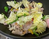 マルちゃん焼きそば　太麺で野菜たっぷり　作り方5写真