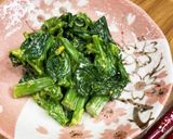 菜の花の和物【マヨわさび醤油】作り方4写真