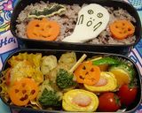 人参でハロウィンかぼちゃ作り方7写真
