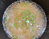 ウスイエンドウ♡豆ご飯♡小エビ入り作り方3写真