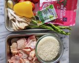 春のビタミン・チキンパエリア作り方1写真