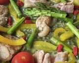 春のビタミン・チキンパエリア作り方5写真