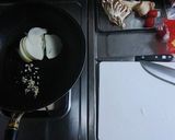 和風パスタ 昆布つゆ風味作り方1写真