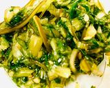 カニカマと野沢菜昆布丼♡作り方4写真