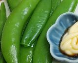 リカちゃん♡塩茹スナップエンドウ醤油マヨ作り方10写真