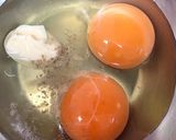 フライパンで☆オムレツたらこマヨサンド作り方2写真