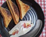 簡単フライパンでホットサンド風トースト作り方7写真