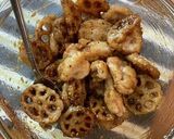 揚げずに簡単♡むね肉とれんこんの甘辛揚げ作り方5写真
