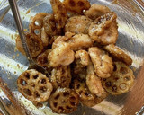 揚げずに簡単♡むね肉とれんこんの甘辛揚げ作り方5写真