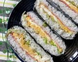 お弁当にも♡ベーコンと玉子のおにぎらず作り方7写真