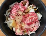 10分煮るだけ♡簡単絶品♡牛丼作り方1写真