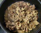 10分煮るだけ♡簡単絶品♡牛丼作り方2写真