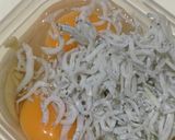 しらす入り　トロっとしたオムレツ作り方3写真
