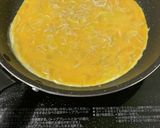 しらす入り　トロっとしたオムレツ作り方4写真