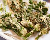 春の野草の天ぷら作り方5写真