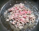 春雨と牛肉のチャプチェ風炒め丼作り方2写真