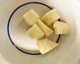 レンジ食べ切り量のじゃがいも甘煮作り方1写真