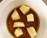 レンジ食べ切り量のじゃがいも甘煮作り方2写真
