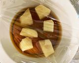 レンジ食べ切り量のじゃがいも甘煮作り方3写真
