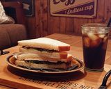 おうちカフェ★ハムチーズサンド作り方5写真