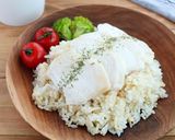 炊飯器で☆鶏むね肉の海南チキンライス作り方6写真