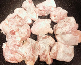超簡単！！鶏ももとアボカドの柚子胡椒炒め作り方1写真