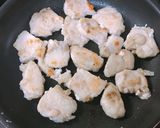 鶏むね肉とれんこんのバター醤油照り焼き作り方5写真