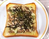 さば缶の和風トースト作り方7写真