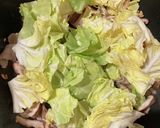 春キャベツの中華胡麻焼きそば作り方3写真