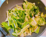 ☆春キャベツと焼きネギの豚肉炒め☆作り方4写真