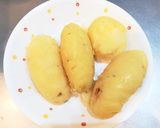 オリーブオイルとレモンでタラモサラダ作り方2写真