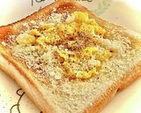 粉チーズ！エッグトースト^_^タロの弁当作り方1写真