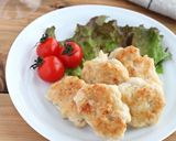 鶏むね肉でヘルシー豆腐ナゲット作り方4写真