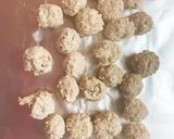 お散歩用わんこのおやつ　鶏団子作り方5写真