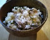 あと混ぜシャキシャキ!ワラビのおこわ作り方10写真
