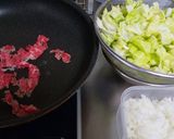 父が愛した牛肉入りソース焼きめし作り方1写真