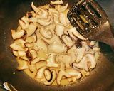 明太子・しいたけ・青ねぎの和風パスタ作り方5写真