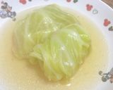 ロールキャベツ(残りはハンバーグ)作り方6写真