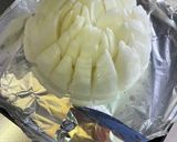 #お花カットの#新玉葱焼き作り方2写真