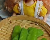 リカちゃん♡お出汁で頂く絹さやおひたしꕤ作り方3写真