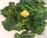 豆乳マスタード♪菜花＆生ハム温玉のっけ☆作り方8写真