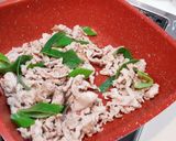 そばやうどんに！あっさりコク旨肉つけ汁作り方5写真