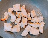☆鶏胸肉とキャベツ卵のコンソメ醤油炒め☆作り方5写真
